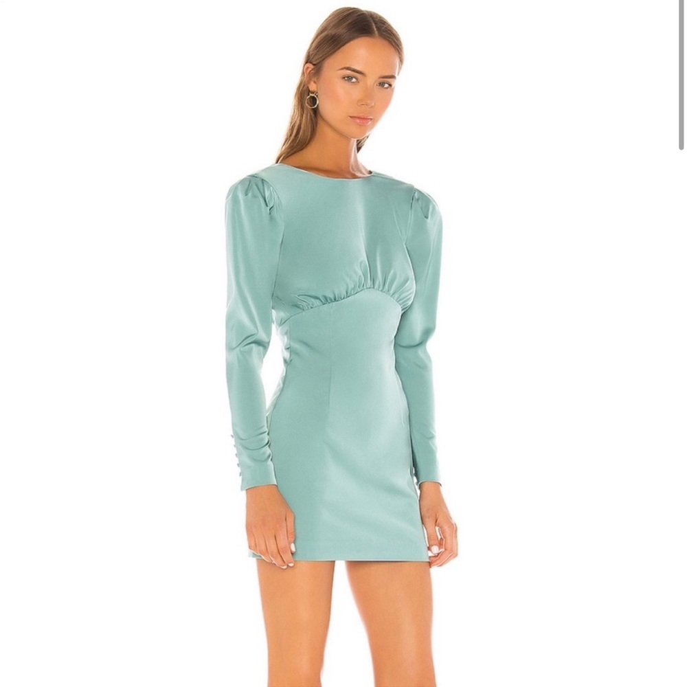 *NWT* NBD Long Sleeve Dress With Open Back